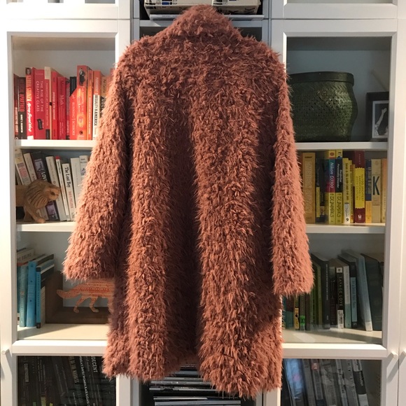 Dusty rose coat - Picture 3 of 3